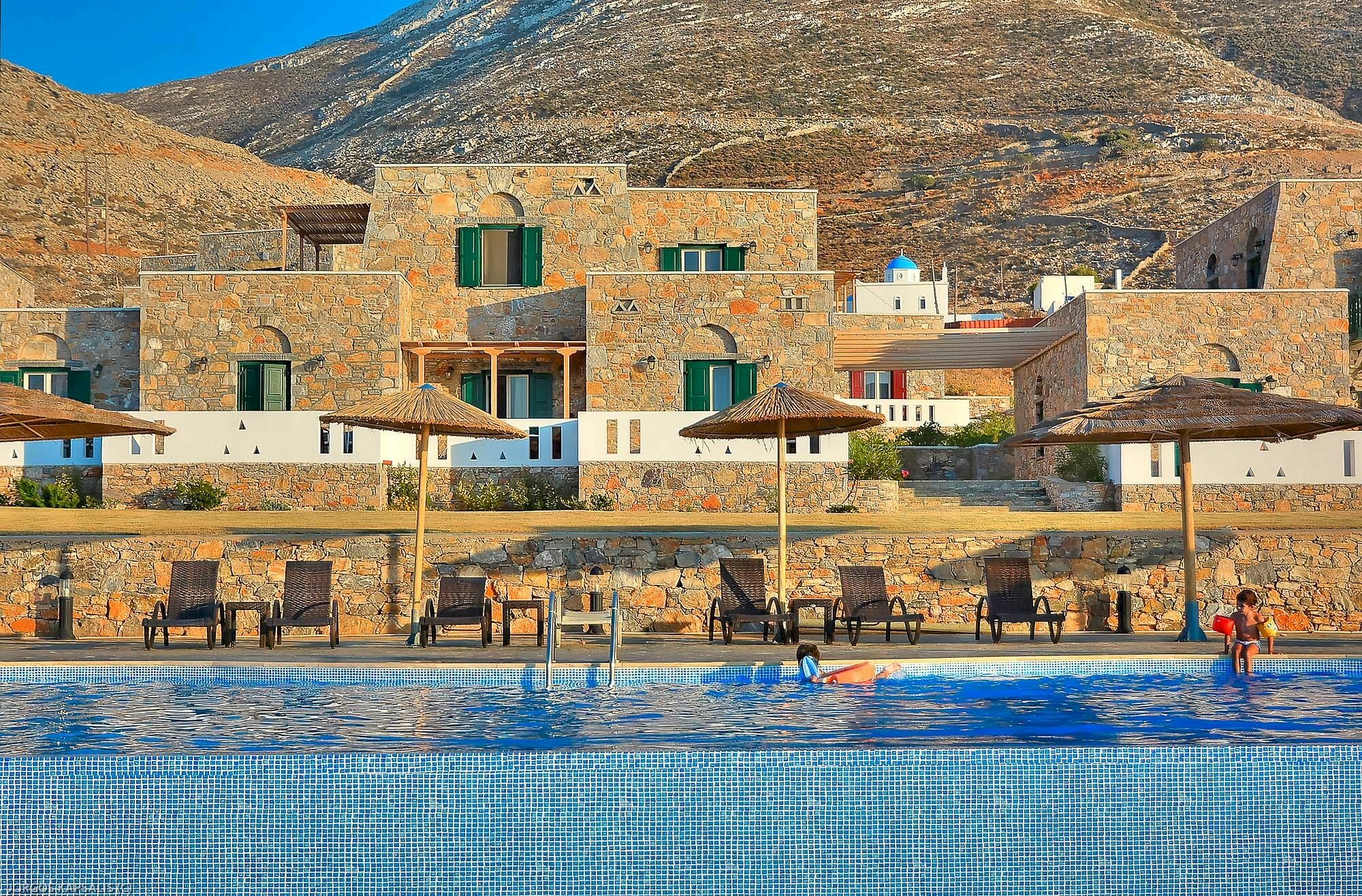 Aqua Petra Apartment Agios Pavlos  Luaran gambar